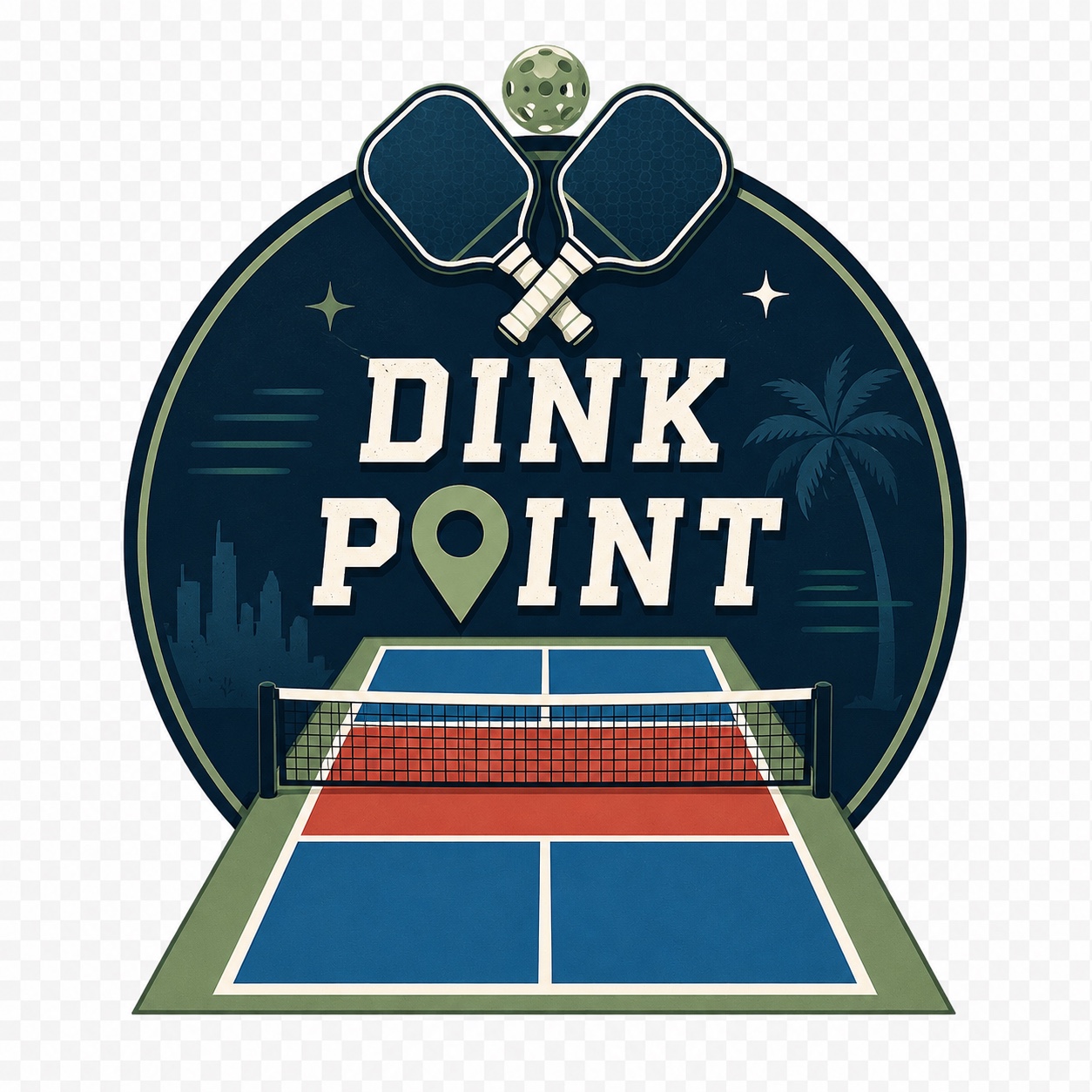 Dink Point Pickleball Courts logo